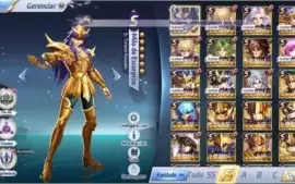 Conta Saint Seiya awakening