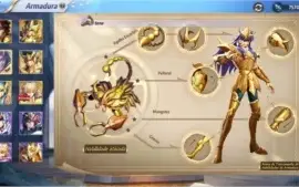 Conta Saint Seiya awakening