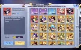 Conta Saint Seiya awakening