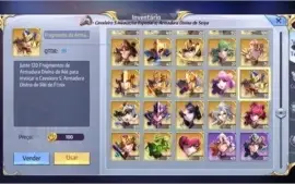 Conta Saint Seiya awakening