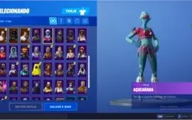 Conta Fortnite com 78 skin season 3 ate season 8