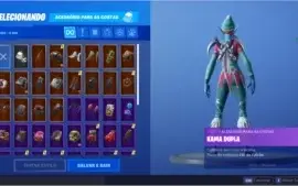 Conta Fortnite com 78 skin season 3 ate season 8