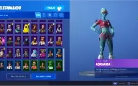 Conta Fortnite com 78 skin season 3 ate season 8