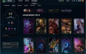 Conta Platina 2 - Yasuo emissario - 133 champs - 37k ea