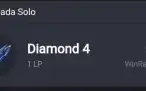 conta diamante winrate alto