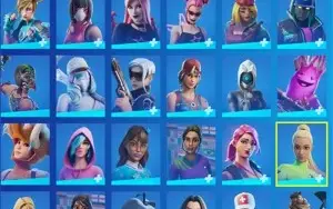 * Conta Fortnite com Ikonik l 160 Skins + 1300 Vbucks l