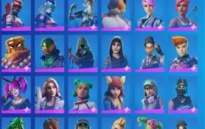 * Conta Fortnite com Ikonik l 160 Skins + 1300 Vbucks l