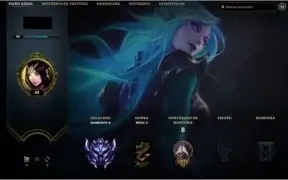 Conta League of Legends Diamante 2