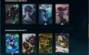 CONTA DE LEAGUE OF LEGENDS 2013 LVL 150 35 SKINS