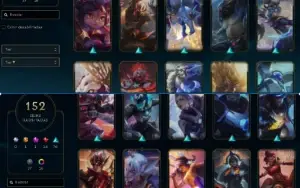 Conta De Lol Com Mais De 150 Skins!!!