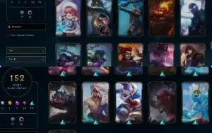 Conta De Lol Com Mais De 150 Skins!!!