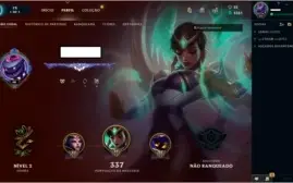 Conta [Borda diamond] League of Legends level 60