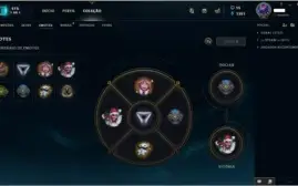 Conta [Borda diamond] League of Legends level 60