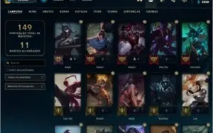 Conta League of Legends