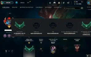 Esmeralda 4 com TODOS os champs e 221 Skins + 6 Vitoriosas