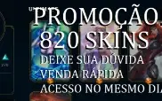 PROMOÇÃO! Melhor preço do site Conta 820 SKINs