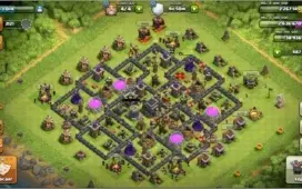 conta Clash of Clans cv 9