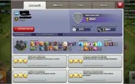 conta Clash of Clans cv 9