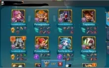 Conta Lords Mobile 51M de Poder T4 Quase Prontas