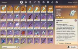 Conta F2P AR58 Raiden Bis, Eula bis, Itto Bis+ayato
