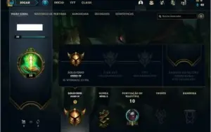 Conta ouro 4 com 2 skins e 28  champs