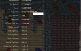 Account Tibia: Char Level 273 Rp Pythera(open-pvp) Voucher