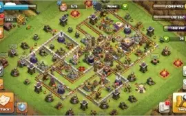 Vila Clash Of Clans CV11