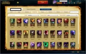 Conta de league of legends lvl 30 platina 4