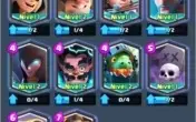 Conta clash royale  arena 10 , com 11 cartas lendárias