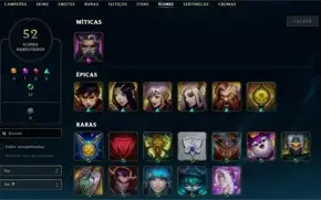 Conta Diamante 4 (D4) (upada a mão) duas skins vitoriosas