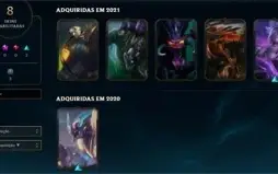 Conta Diamante 4 (D4) (upada a mão) duas skins vitoriosas