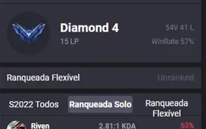 Conta Diamante 4 (D4) (upada a mão) duas skins vitoriosas