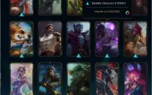 CONTA SMURF COM VÁRIAS SKINS BRABAS!