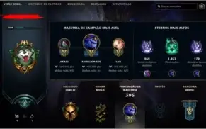 Conta League of Legends