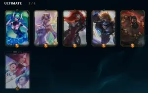 Conta Nivel 538, Plat 2 , 848 skins e 259 cromas.