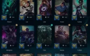 Conta Nivel 538, Plat 2 , 848 skins e 259 cromas.
