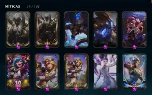 Conta Nivel 538, Plat 2 , 848 skins e 259 cromas.