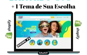 Tema Shopify Rawart Original Não Precisa De Chave De Licença
