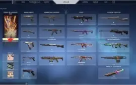 Conta Valorant - Platina 2 Com skins e passe completo