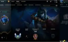 Conta DIAMANTE (Sem borda e skin season 8)