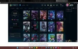 conta de lol com vayne ladra de almas serv br