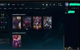 CONTA LOL PLATINA 2