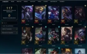 CONTA LOL PLATINA 2