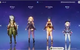 GENSHIN IMPACT / AR 21+ QIQI E RAZOR LVL 40