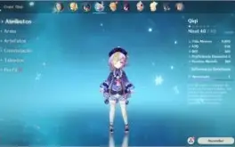 GENSHIN IMPACT / AR 21+ QIQI E RAZOR LVL 40