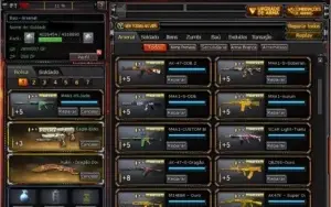 Conta Crossfire BR 8 VIPS 50 MNZP TODAS AS MNGP