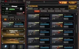 Conta Crossfire BR 8 VIPS 50 MNZP TODAS AS MNGP