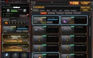 Conta Crossfire BR 8 VIPS 50 MNZP TODAS AS MNGP