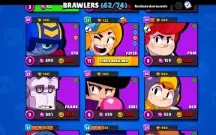 Conta brawl stars 26mil troféus e 61 brawlers