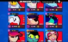 Conta brawl stars 26mil troféus e 61 brawlers